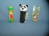 Group of vintage PEZ collectible candy containers