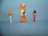 Halloween themed PEZ collectible candy containers