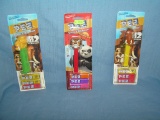 Group of vintage Ice Age 2 and Kung fu PEZ