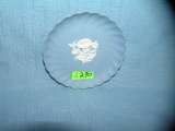 Vintage blue Wedgwood floral dish made in England