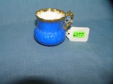 Hand painted porcelain cup signed on base Hammersly