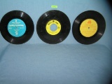 Group of vintage character 45 RPM records