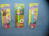 Group of Holiday PEZ candy containers