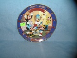 Mickey and Minnie Mouse collector plate