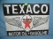 Texaco motor oil & gasoline retro style sign