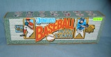 Box of vintage Donruss baseball cards