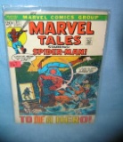 Vintage Marvel Tales comic book featuring Spiderman