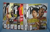 Group of vintage boxing magazines