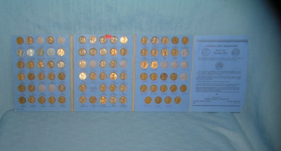 Large collection of early Lincoln pennies