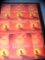 Group of Lion King collector cards