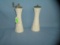 Pair of vintage signed Lenox salt and pepper shakers