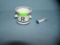 Delftware signed blue porcelain mortar and pestle