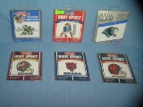 Group of vintage football tatoo sets