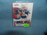 Vintage Tom Brady football card