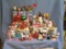 Vintage Christmas ornaments and decorations