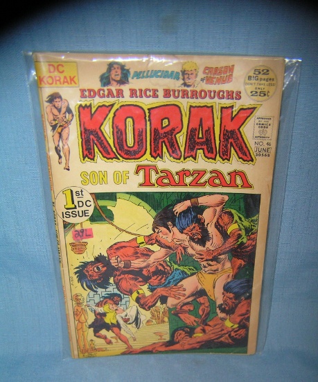 Korak son of Tarzan first DC issue 1972