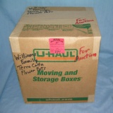 Moving and Storage Company  box