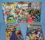 Group of vintage Marvel comic books