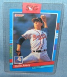 Steve Avery rookie baseball card