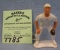 Miniature hard plastic baseball player