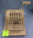 Vintage Paymaster check writing machine