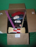 Large box of yarn and needles