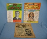 Vintage music magazines includes Hit Parade