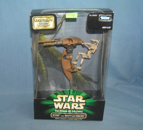 Vintage Star Wars Stap and Battle droid