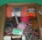 Large box of yarn and needles