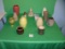 Large collection of art pottery vases and containers