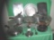 Large group of vintage cooking and bakeware