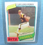 Gaylord Perry Baseball card