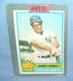Vintage Bobby Bonds all star baseball card