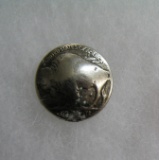 Rare Buffalo nickel converted to a jacket button