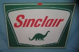 Sinclair gas and oil company retro style advertising sign