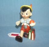 Early Pinocchio hand painted figurine Goebel