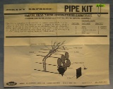 Vintage  Johnny Express pipe kit brochure
