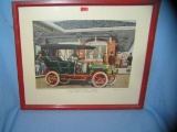 1905 Pierce Great Arrow vintage framed print
