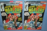 Pair of John Carter Warlord of Mars comic books