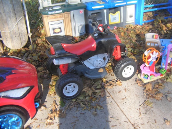 Quad electric kids ride on toy