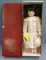 Vintage porcelain doll named Annette