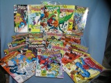 Collection of vintage Spiderman comic books
