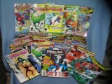 Collection of vintage Spiderman comic books