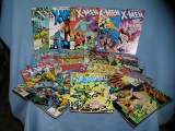 Large collection of vintage Xmen comic books