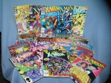 Large collection of vintage Xmen comic books