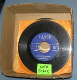 Mixed group of vintage 45 RPM records