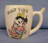 Milk Time early sippy milk mug