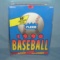 1990 Fleer large box of baseball cards 24 count