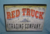 Red Truck Trading Company retro style sign