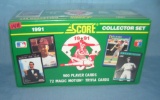 Score factory sealed baseball card collector's set